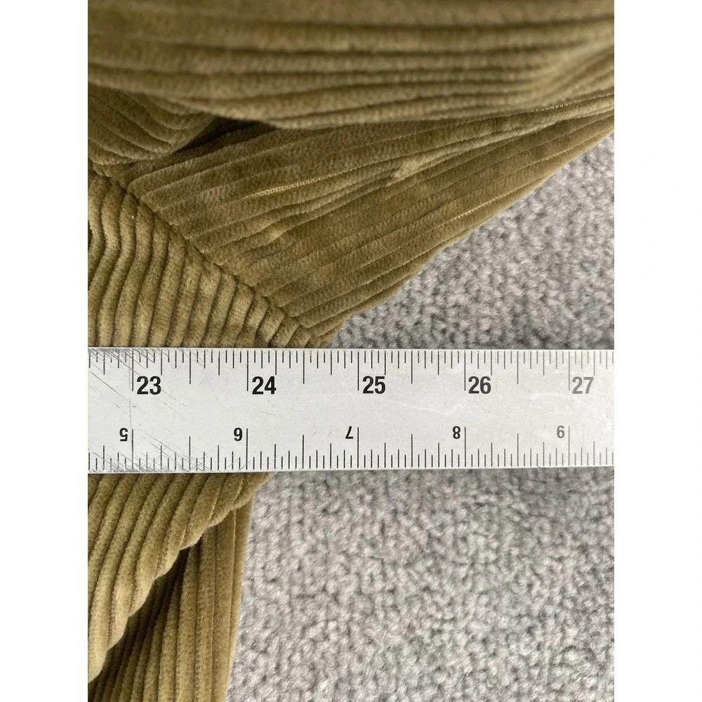 Vintage Stafford Sport Coat 46 XL Beige Cotton Corduroy Designer Premium USA